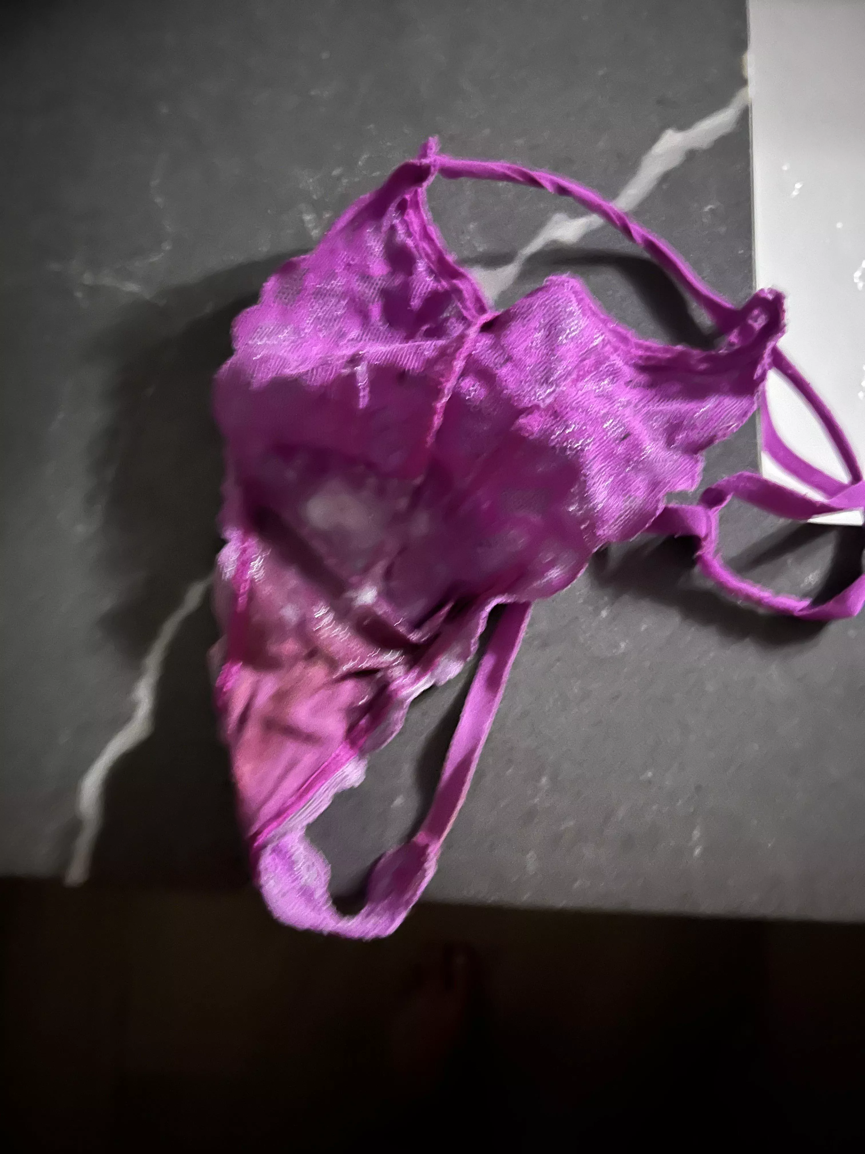 I had to add to her smell on them.