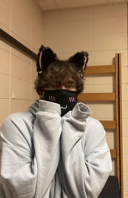 I have cat ears now ☺️