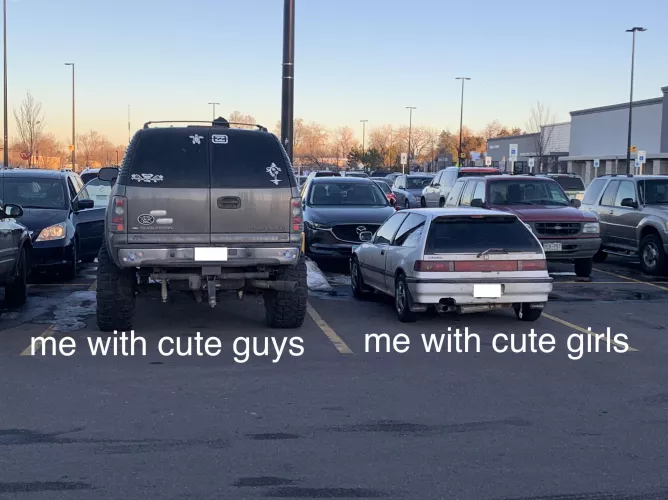 I have no explanation or defense for my switchness depending entirely on gender