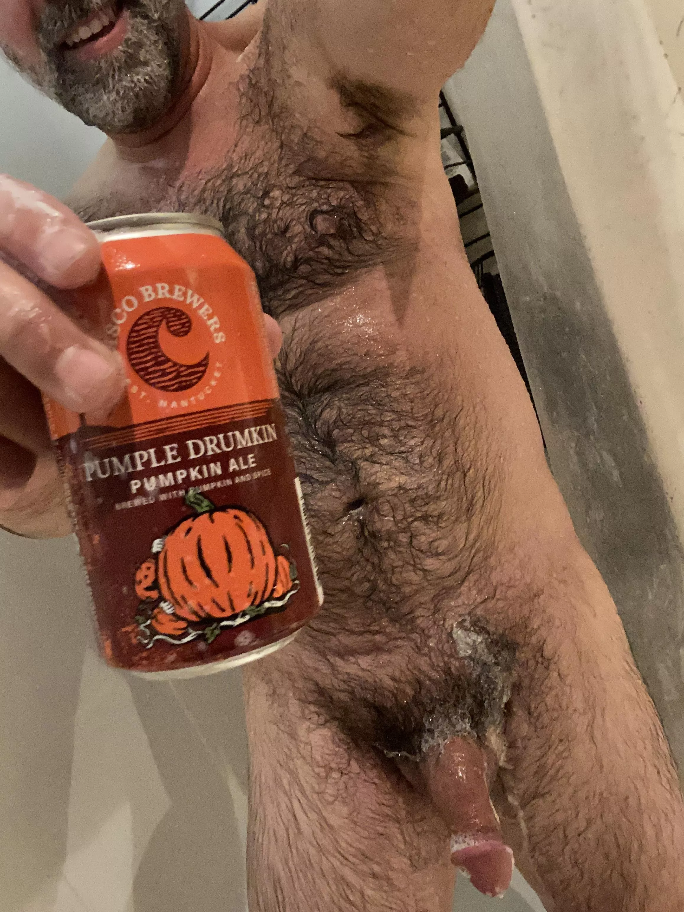 I have room in the shower and more pumpkin beer if you guys wanna join me. I’ll pick up the soap… I have room in the shower and more pumpkin beer if you guys wanna join me. I’ll pick up the soap…