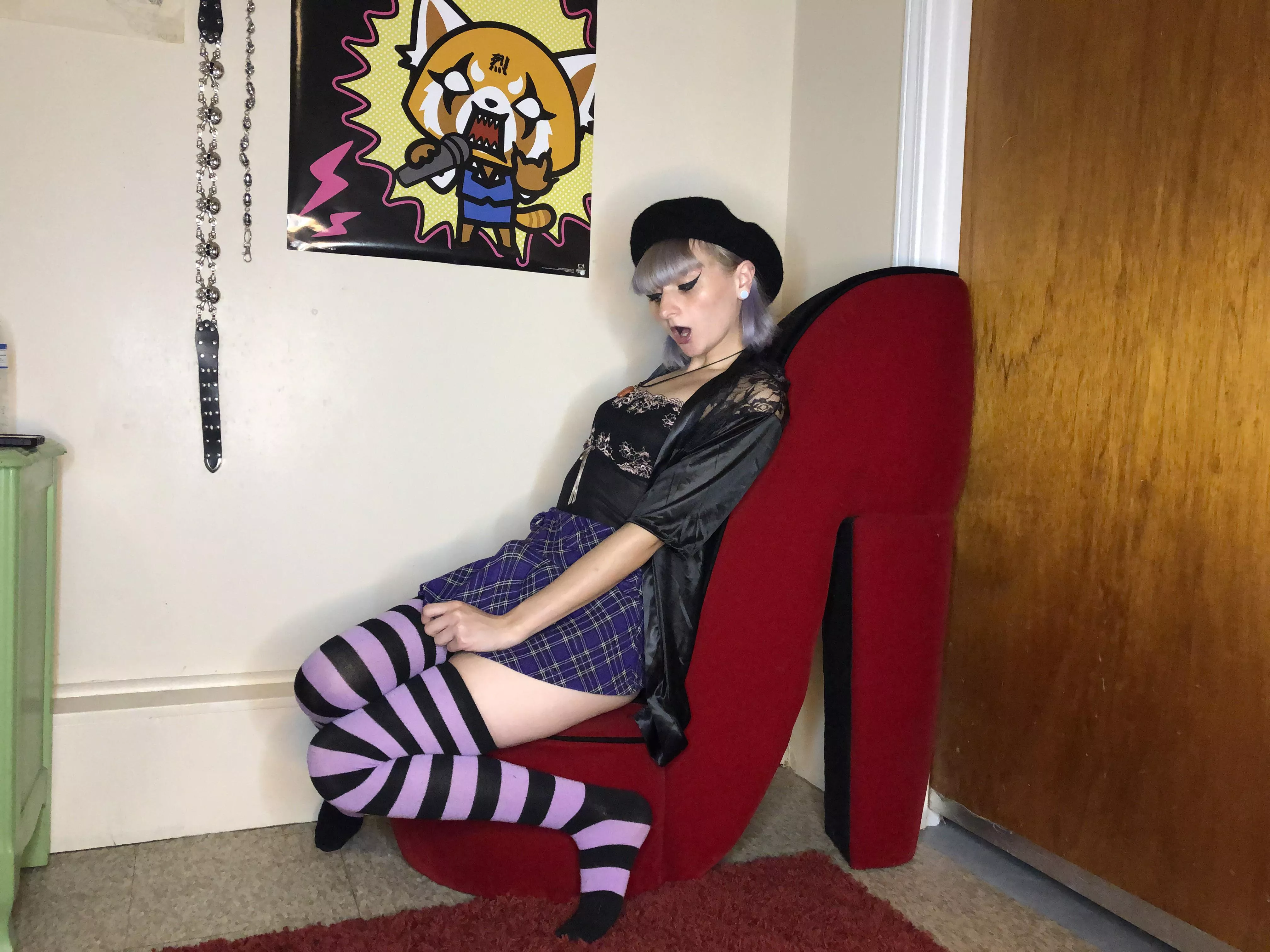 i have something under my skirt for you…