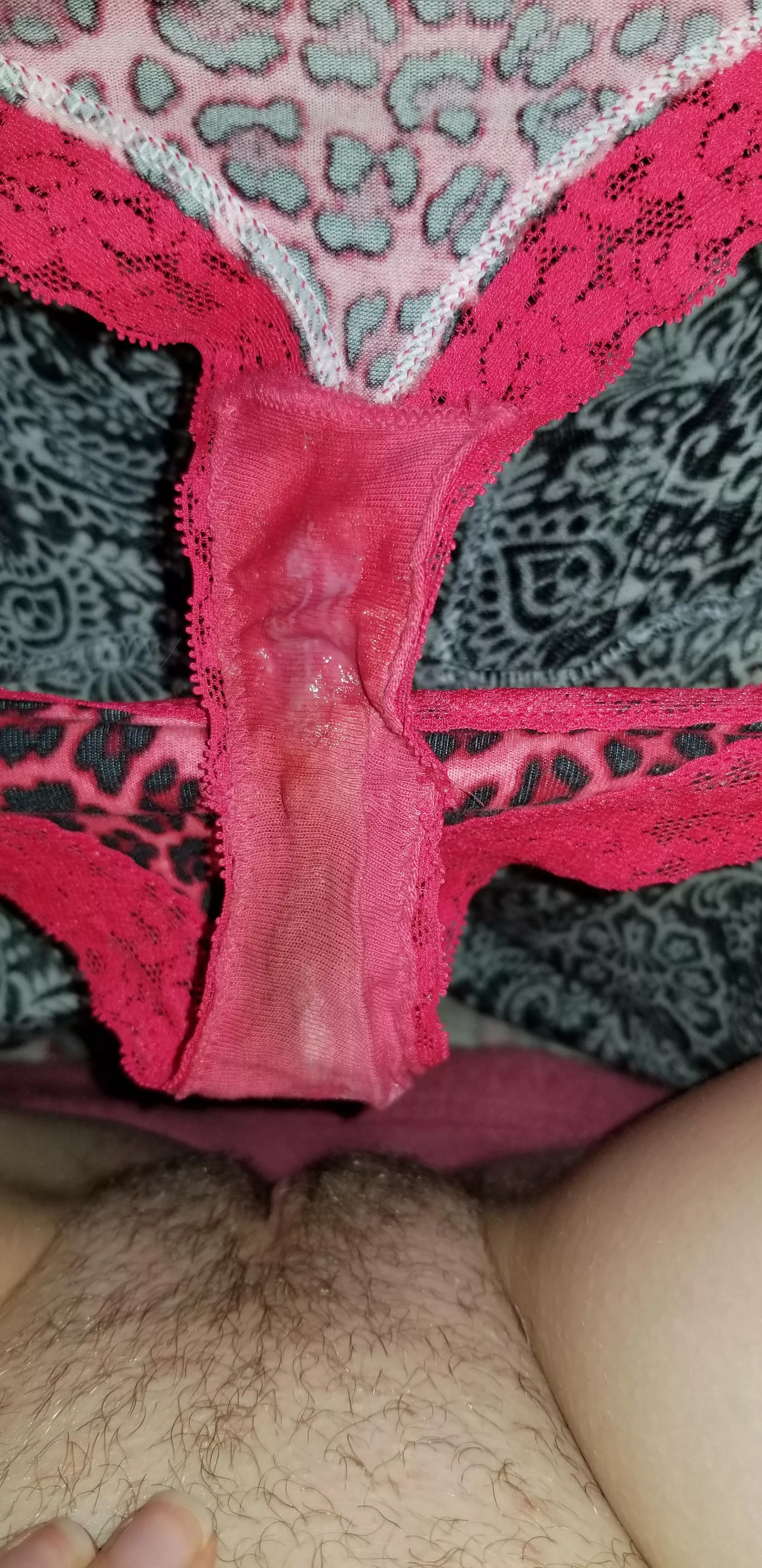 Wet Sticky Pussy Panties