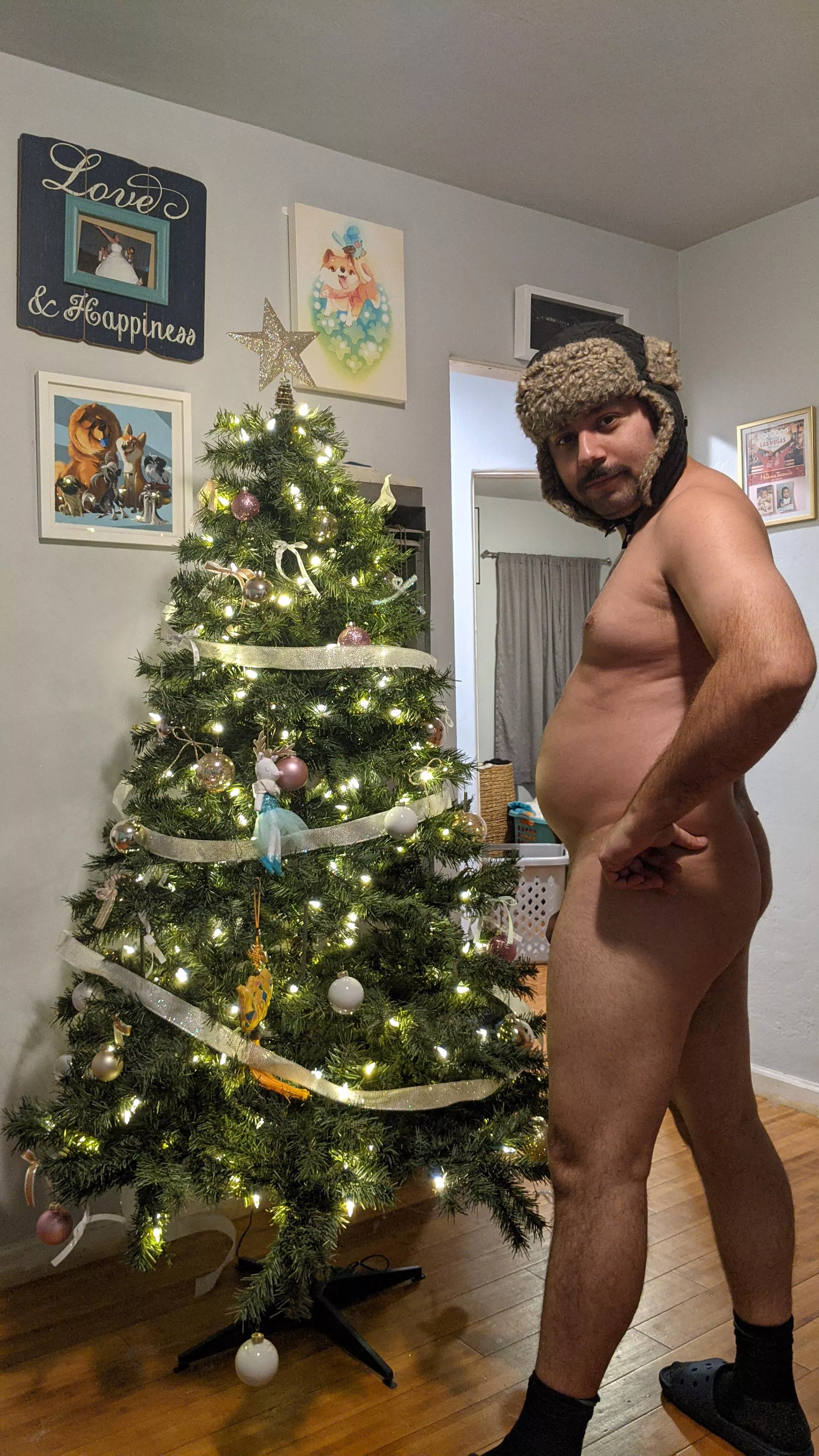 I help him put on his socks in the mornings 🤣