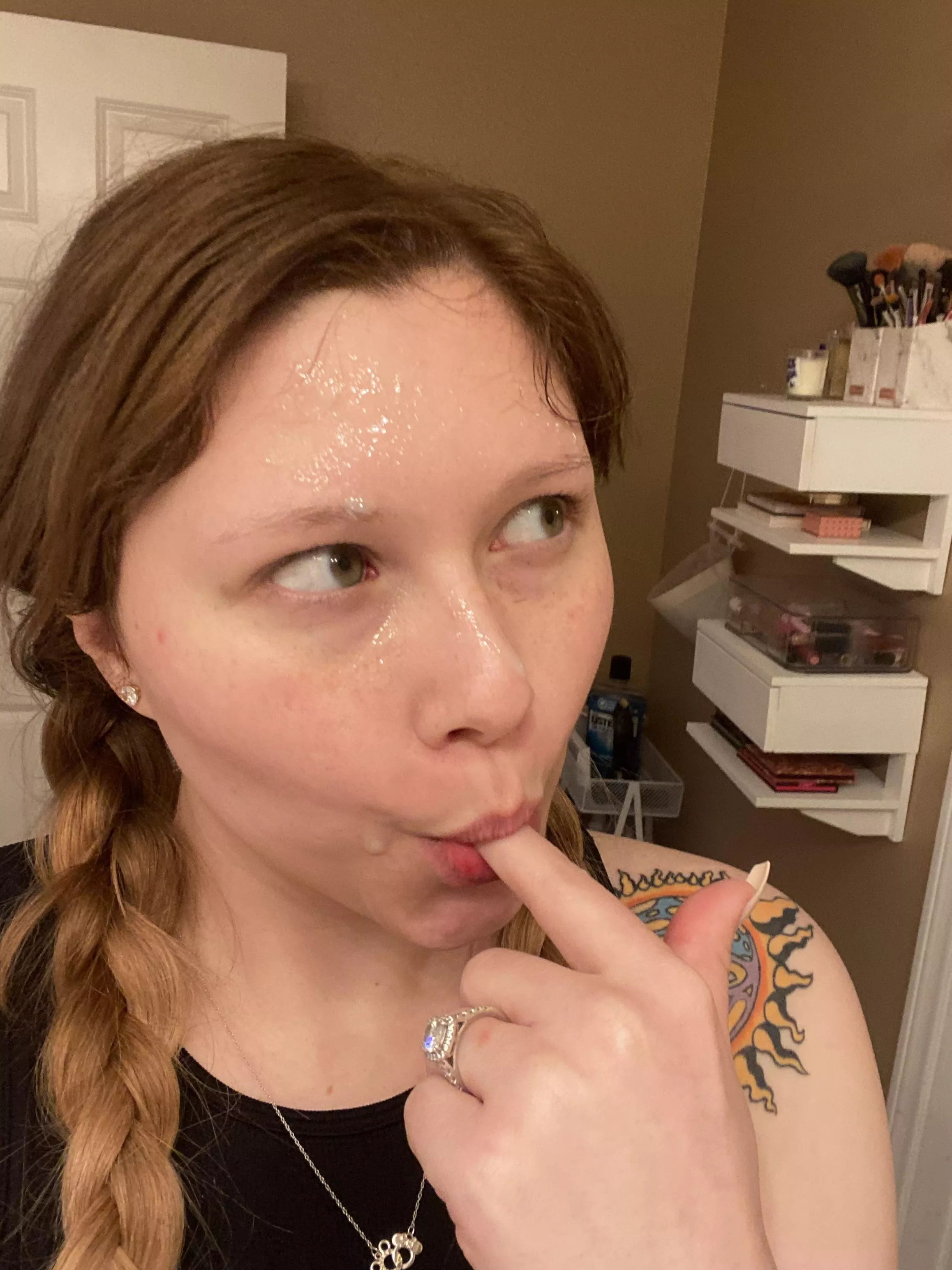 I hope I still look ok when Iβm a little messy I hope I still look ok when Iβm a little messy