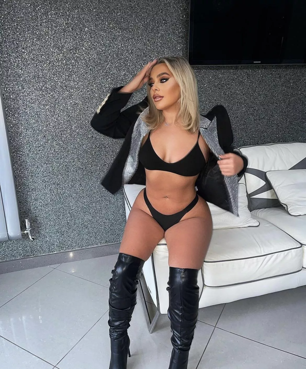 I hope she went out like that