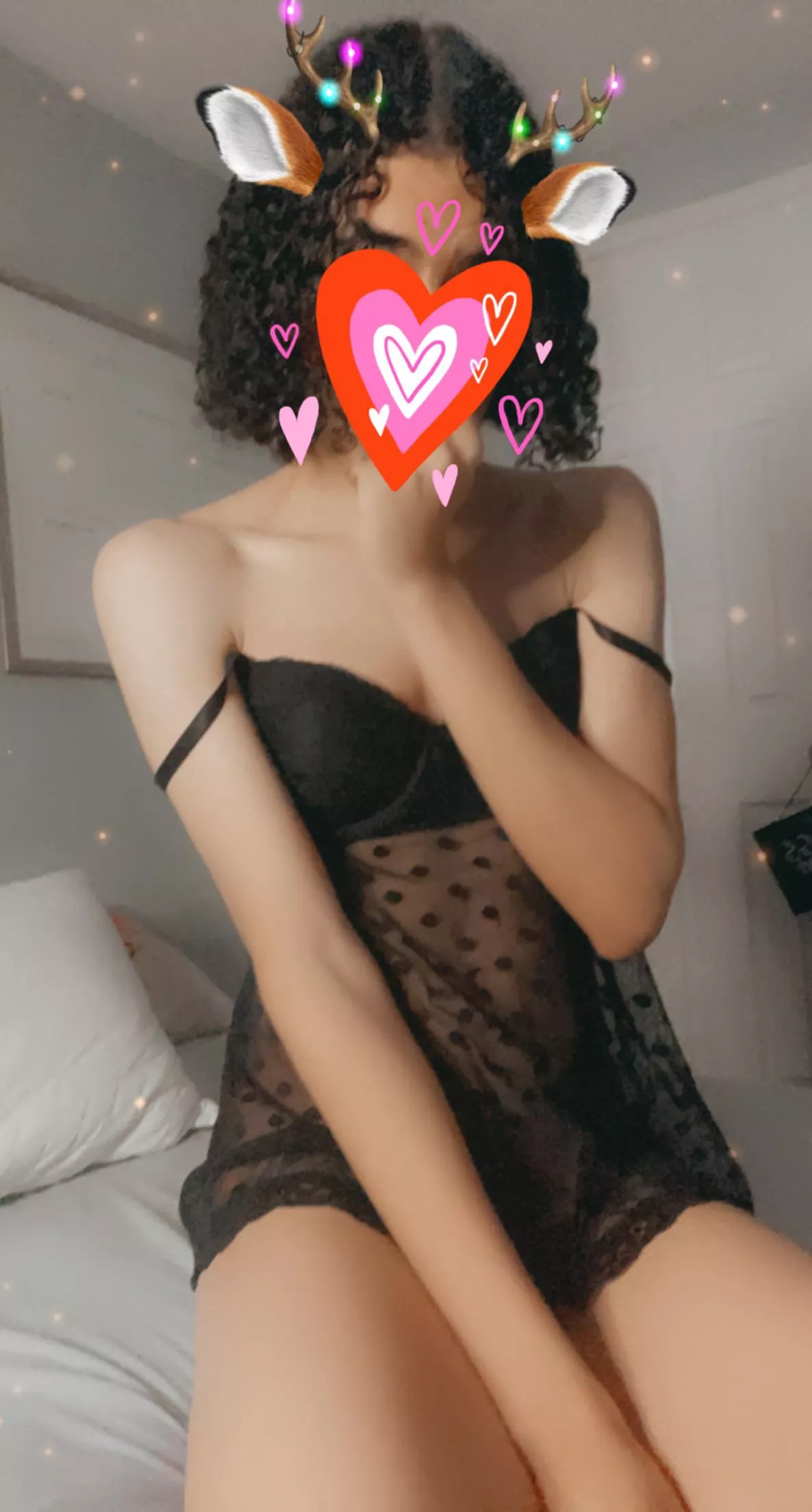 I hope this nighty looks good on me 🙈