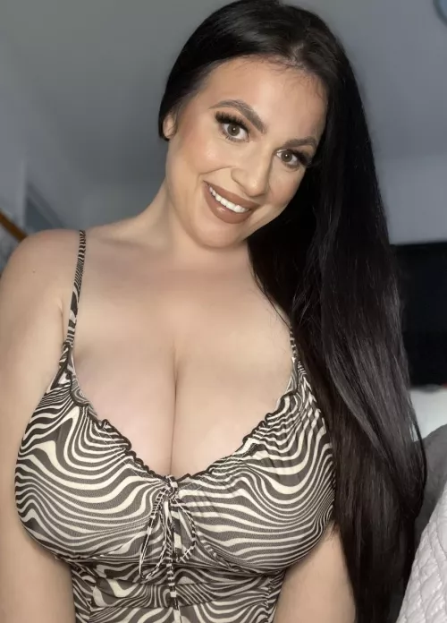 I hope you like my braless look?