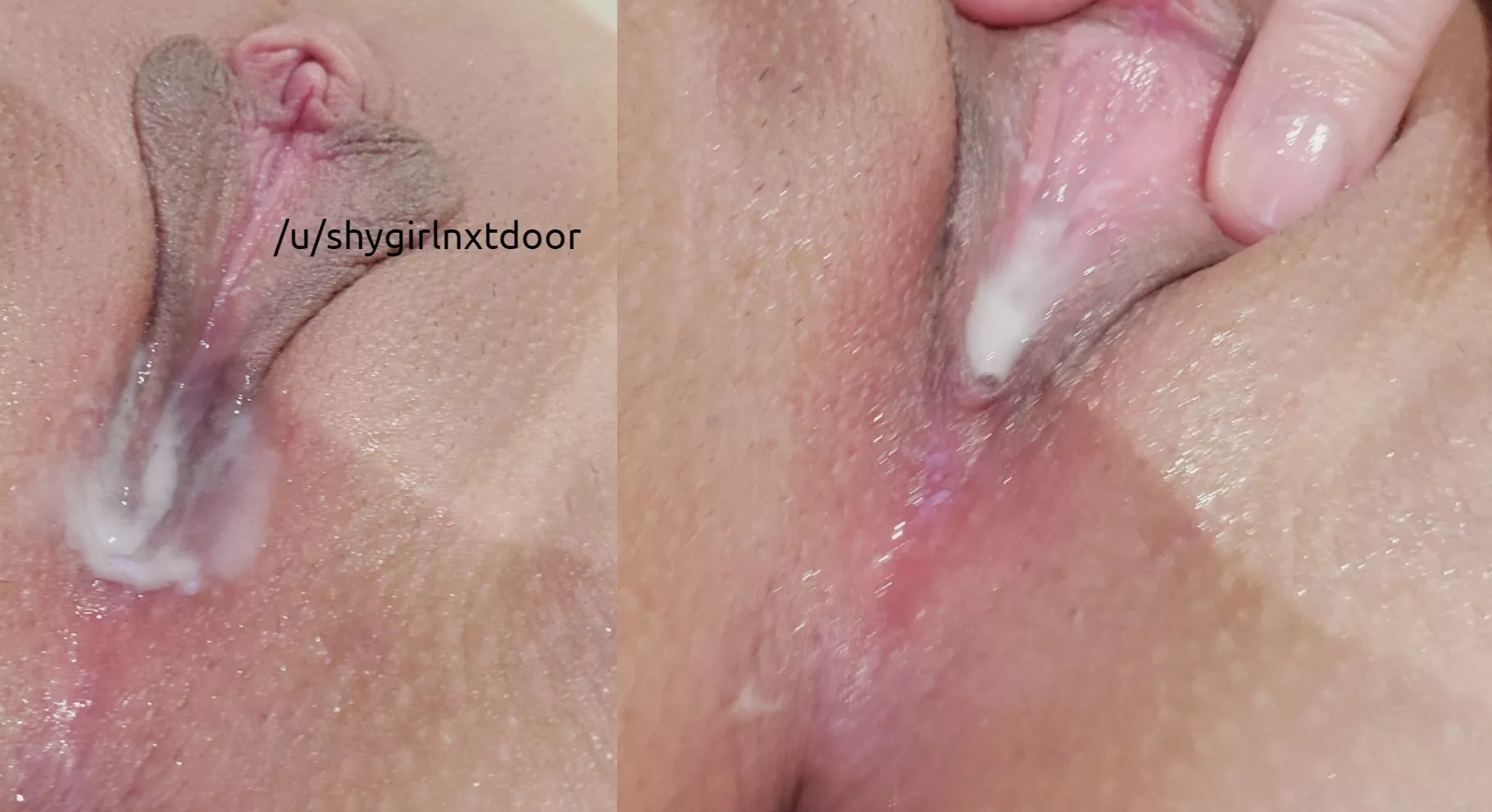 I hope you like my creamy pussy