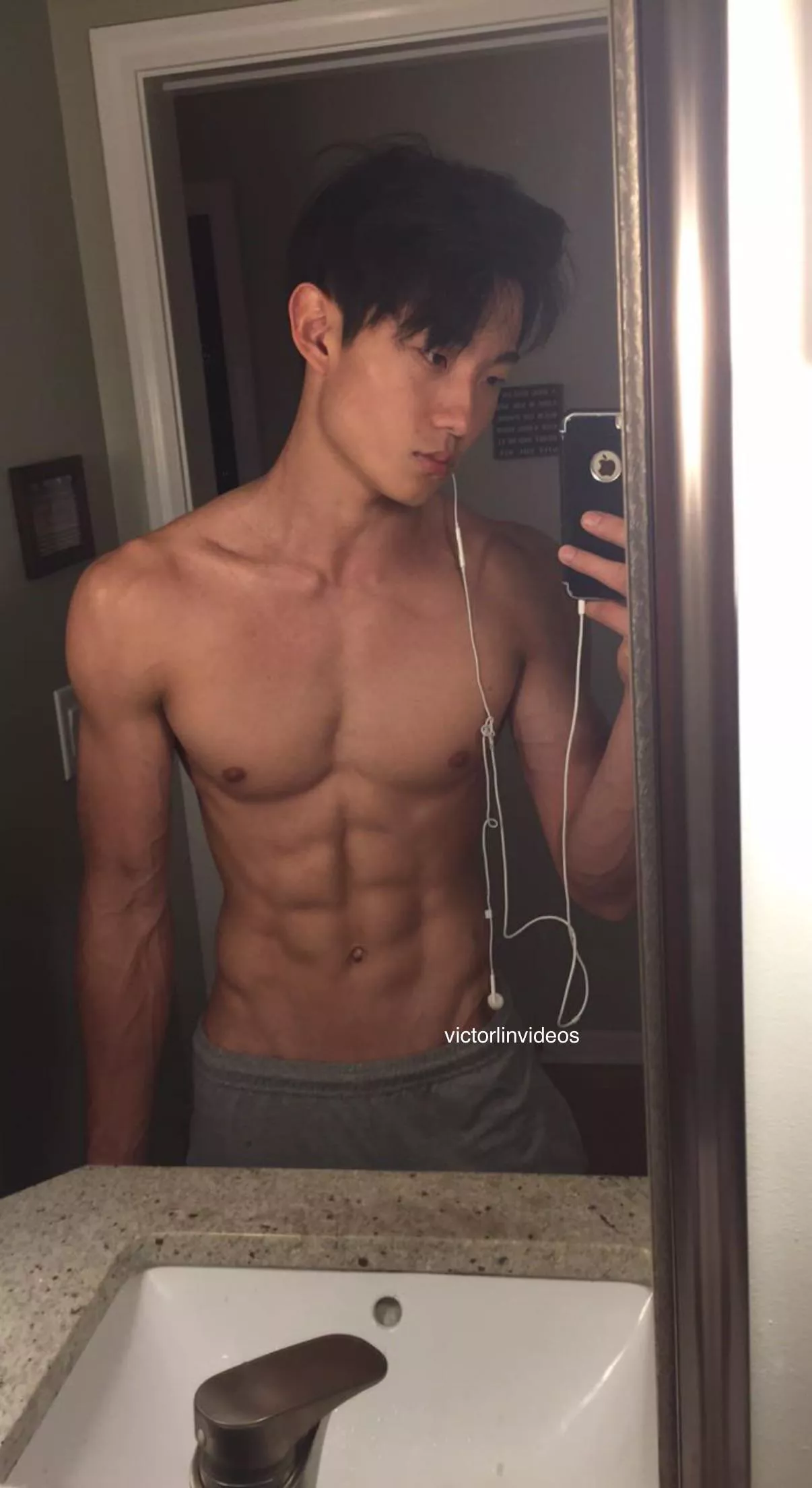 i hope you like tall chiseled asian guys with abs… 😼