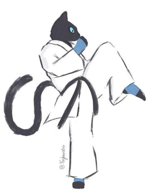 I just wanted to show you this recent drawing. By me: @kirjavabhg