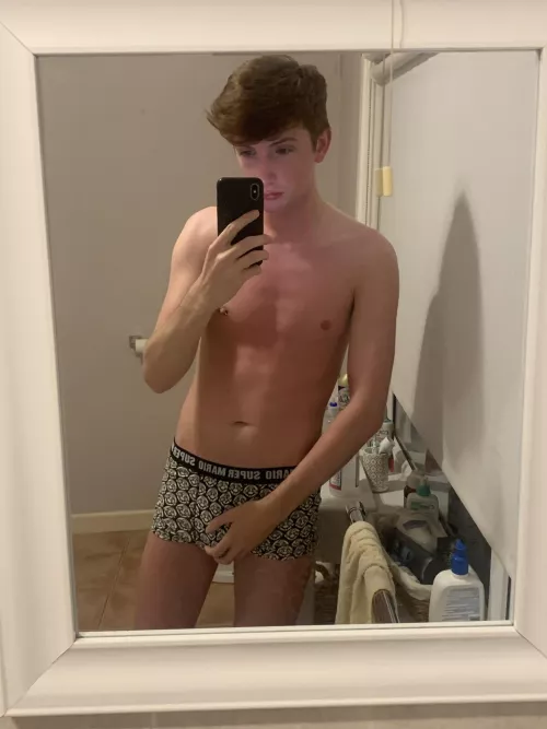 I just woke up π