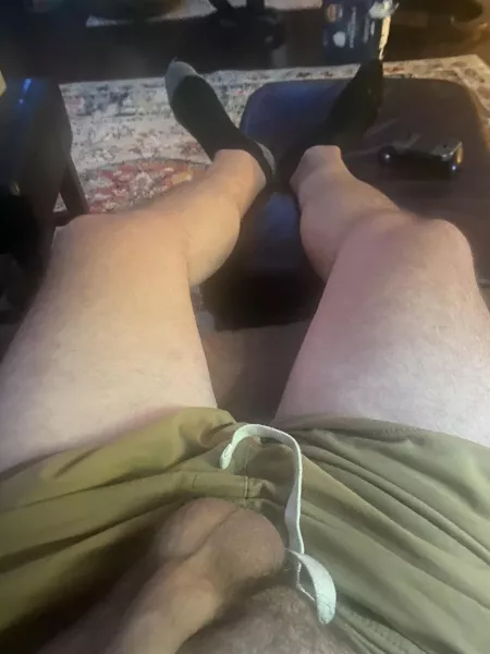 I know what youโre thinking. My socks donโt match.