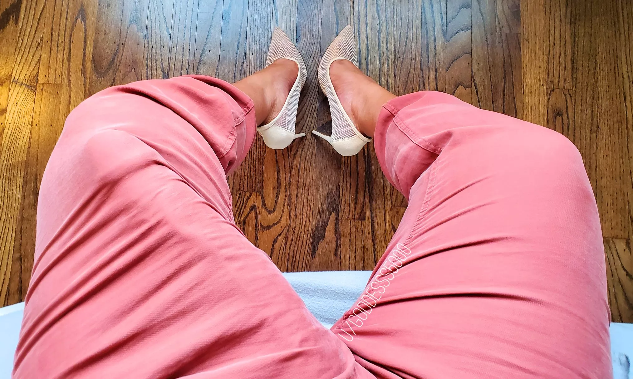 I know you enjoy seeing my strapon through my pants before I whip it out!