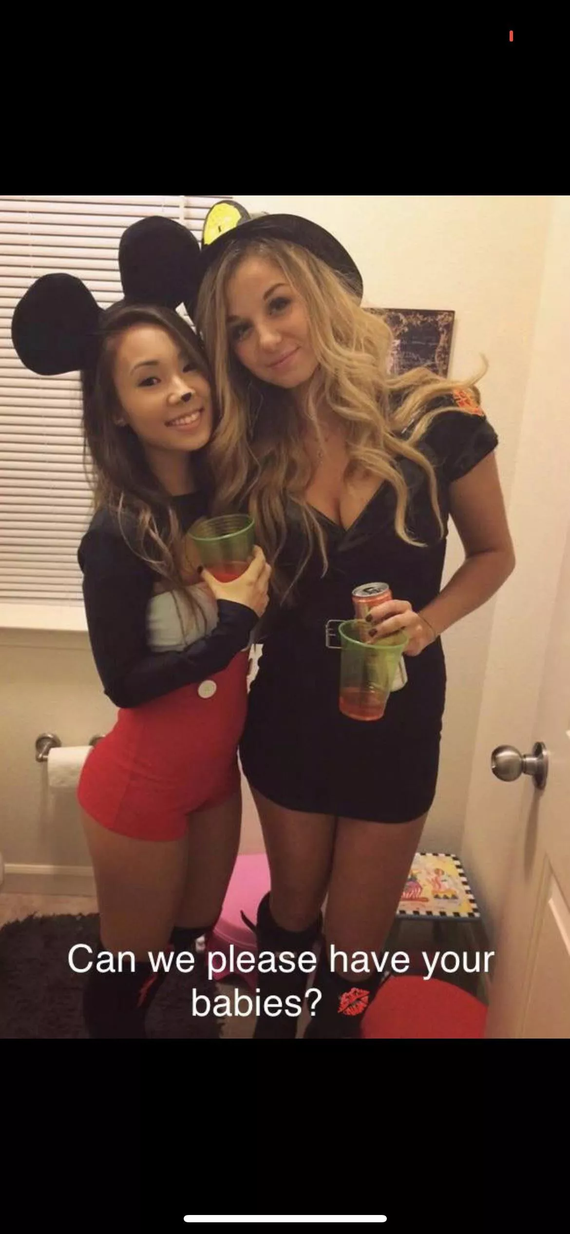 I know you guys like Asians, but can I bring my friend??