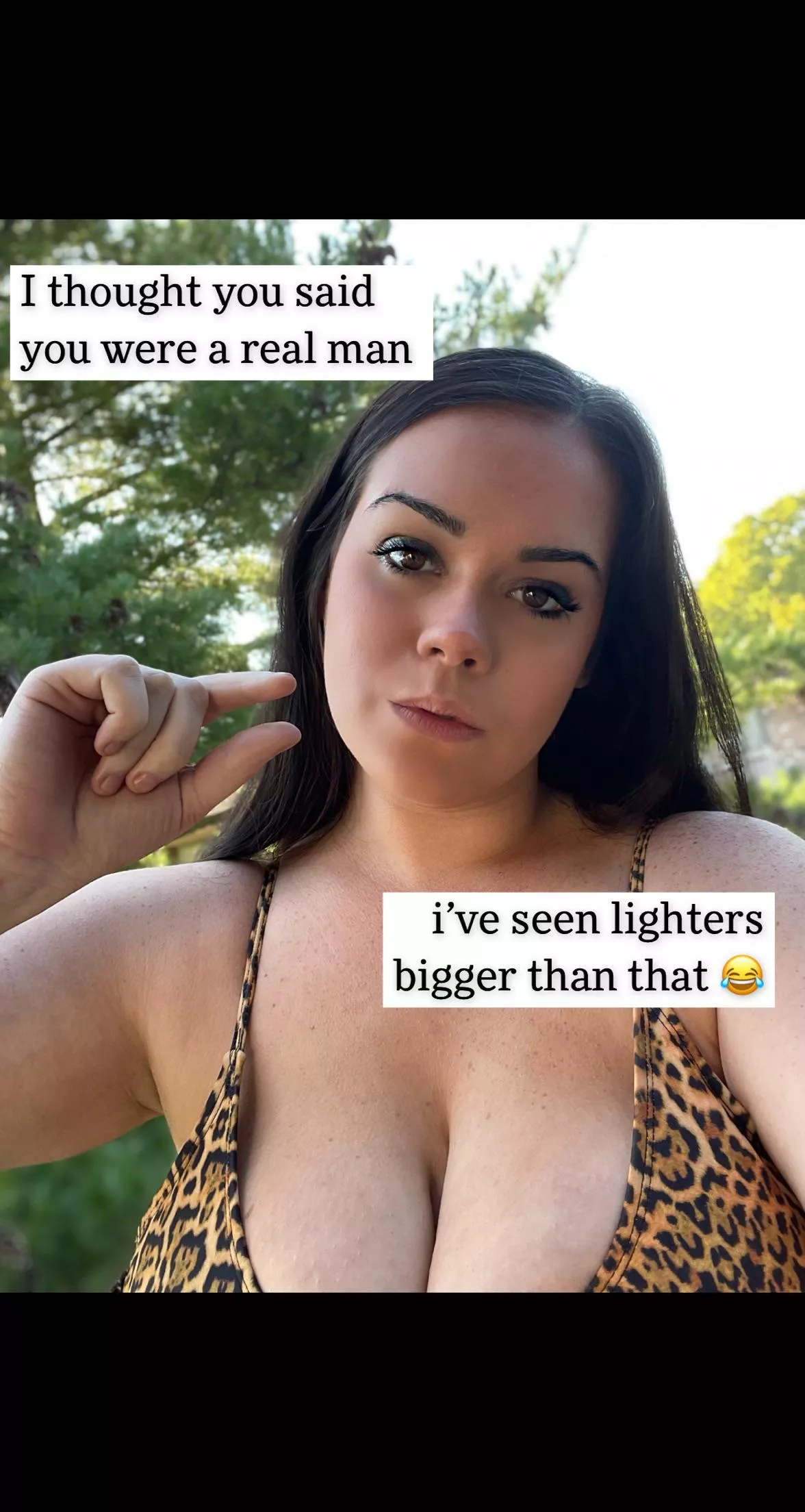 I know your secret now 😈 you’re not a real man, you’re just a pathetic little sissy! I know your secret now 😈 you’re not a real man, you’re just a pathetic little sissy!