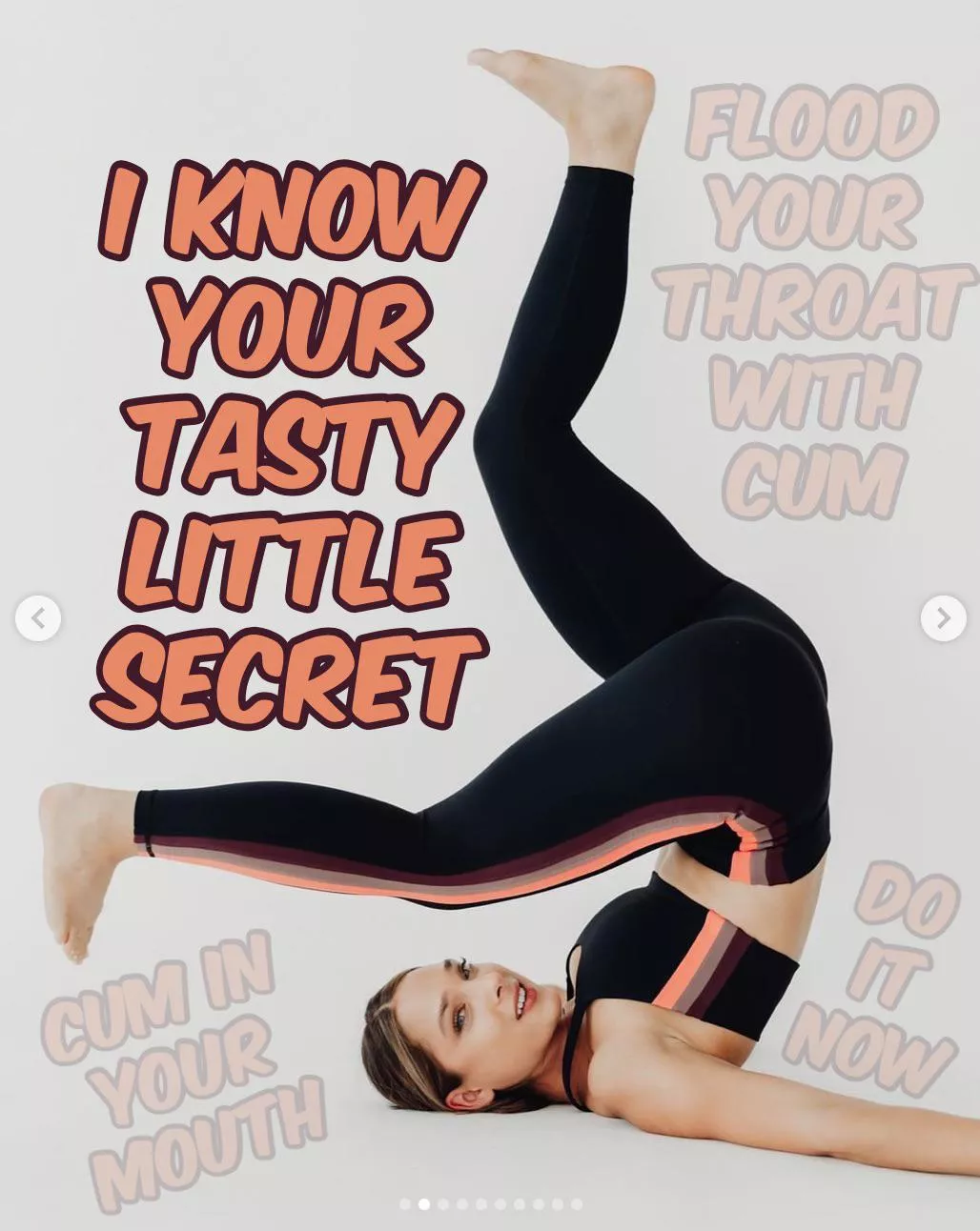I know your tasty secret I know your tasty secret