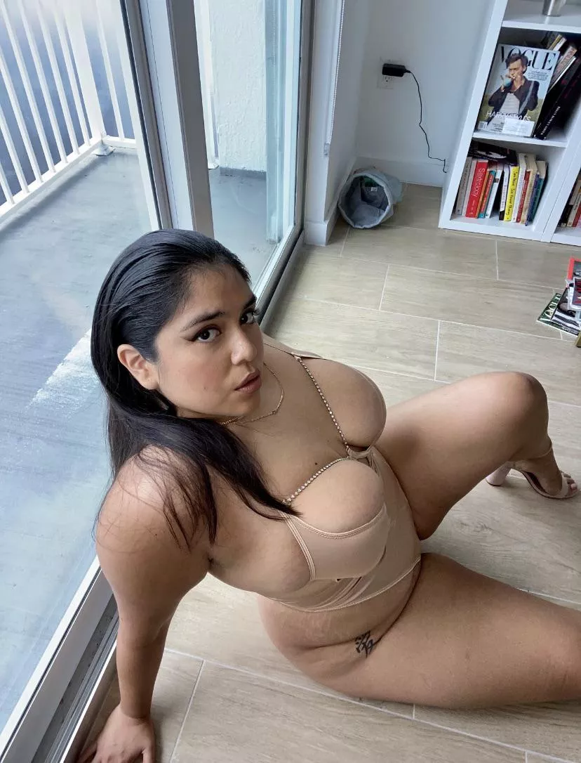 I know you’re looking at my cleavage