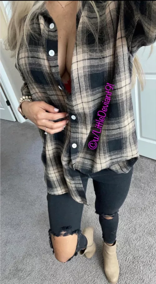 I left my shirt unbuttoned for you…