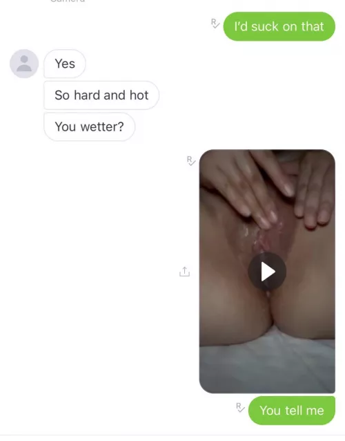 I let me wife text with a fellow redditor and damn…I can’t wait for later!