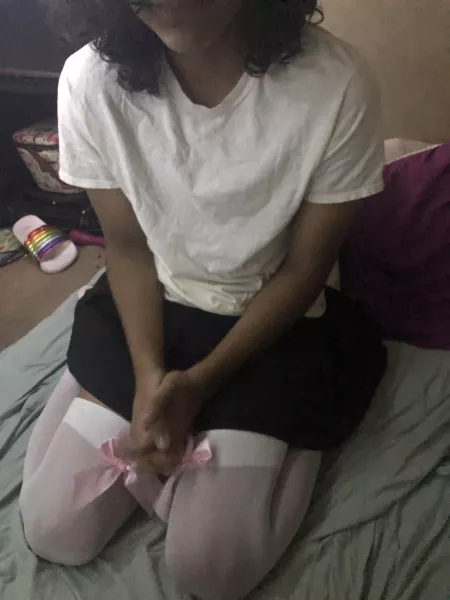 I let my girl bestfriend dress me like this I kinda like it but I doubt anyone will see this owo I let my girl bestfriend dress me like this I kinda like it but I doubt anyone will see this owo