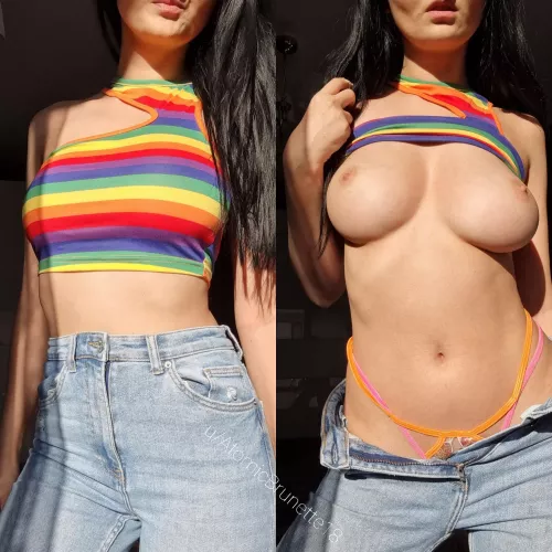 I lifted my shirt up so you don't have to imagine them