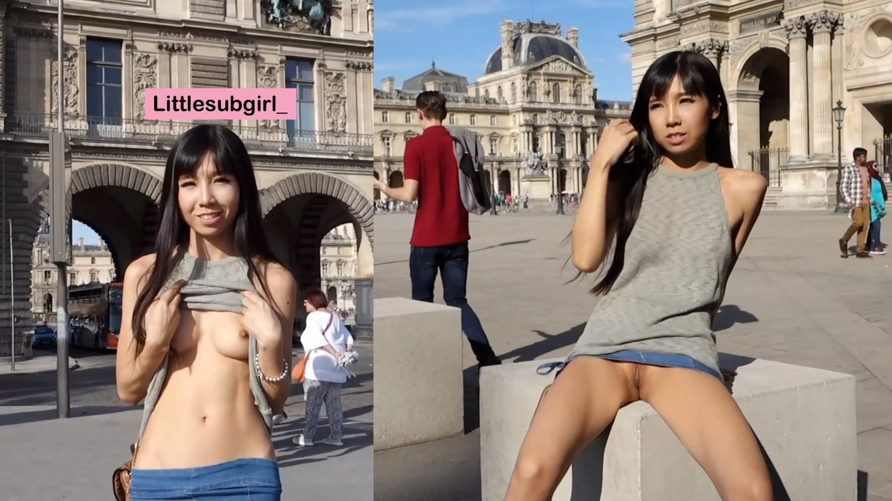 I like being naughty in public