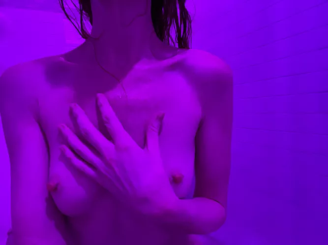 I like how my dildo is barely photobombing my pierced nipple titty pic