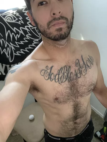 I like my chest hair today haha I like my chest hair today haha