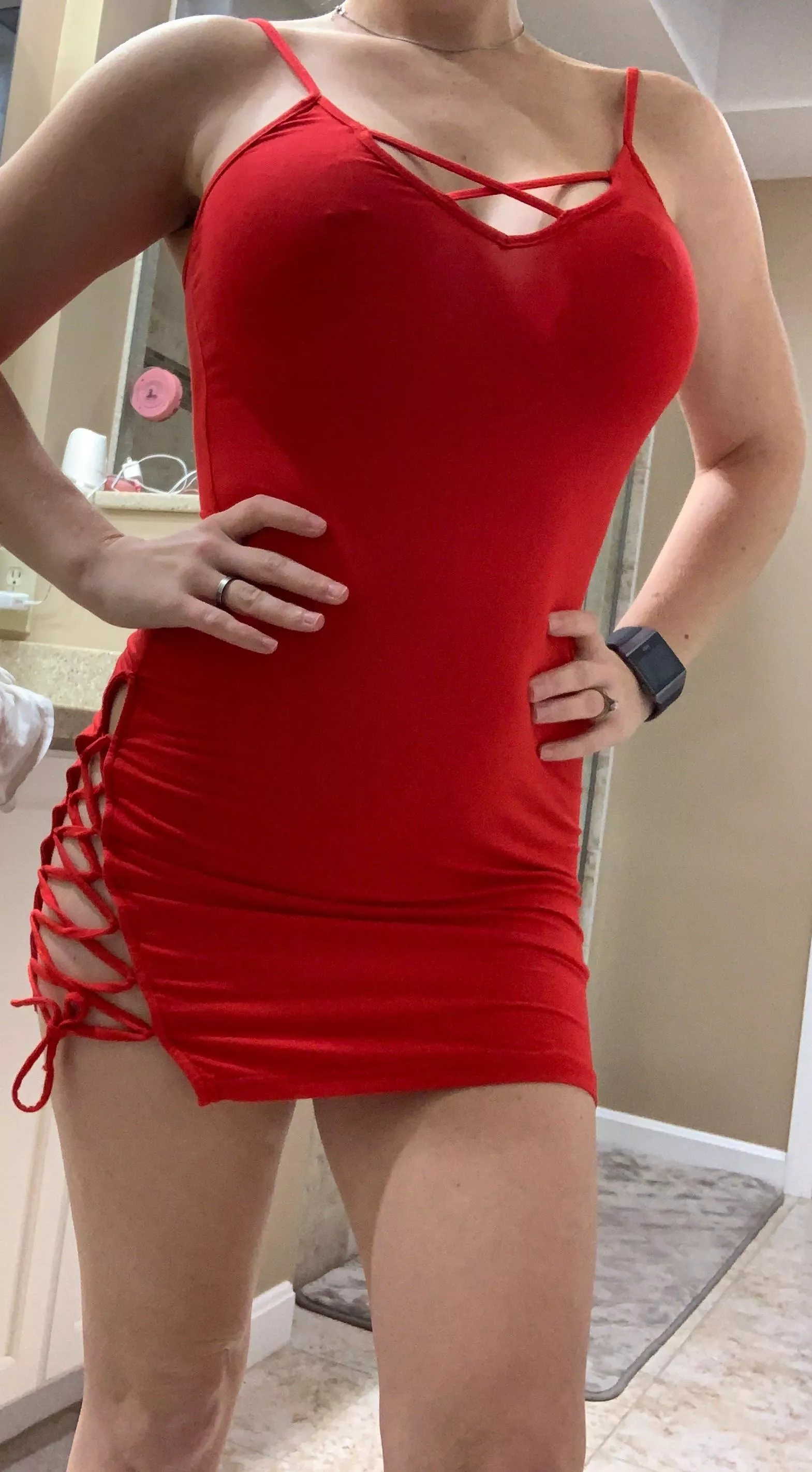 I like the laces on it. Just not sure where I can wear it.