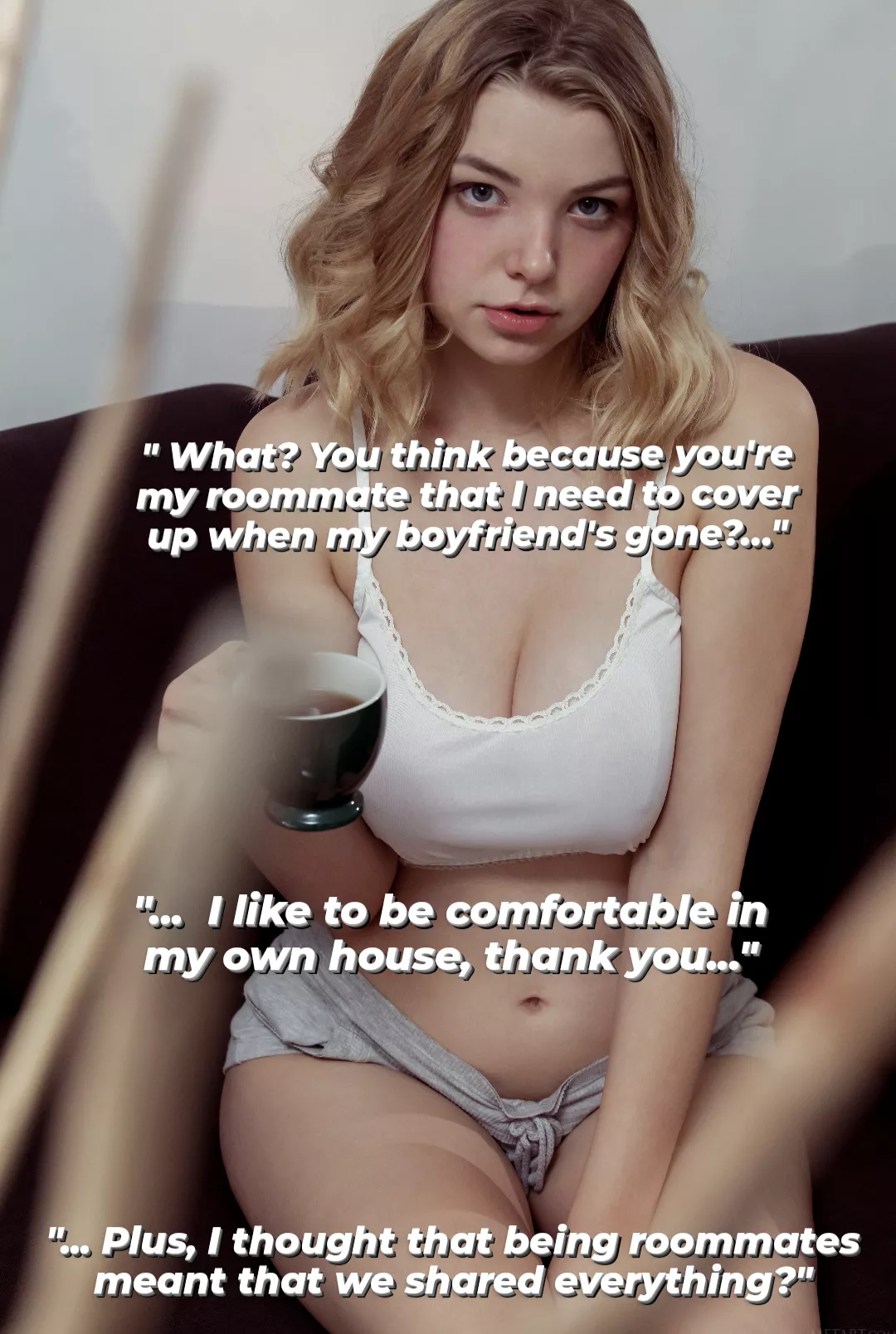 I like to be comfortable... I like to be comfortable...