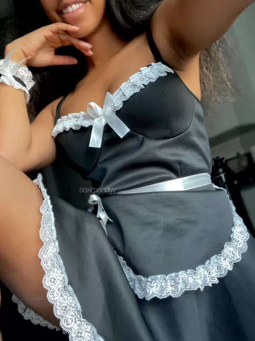 I like to clean on my hands and knees