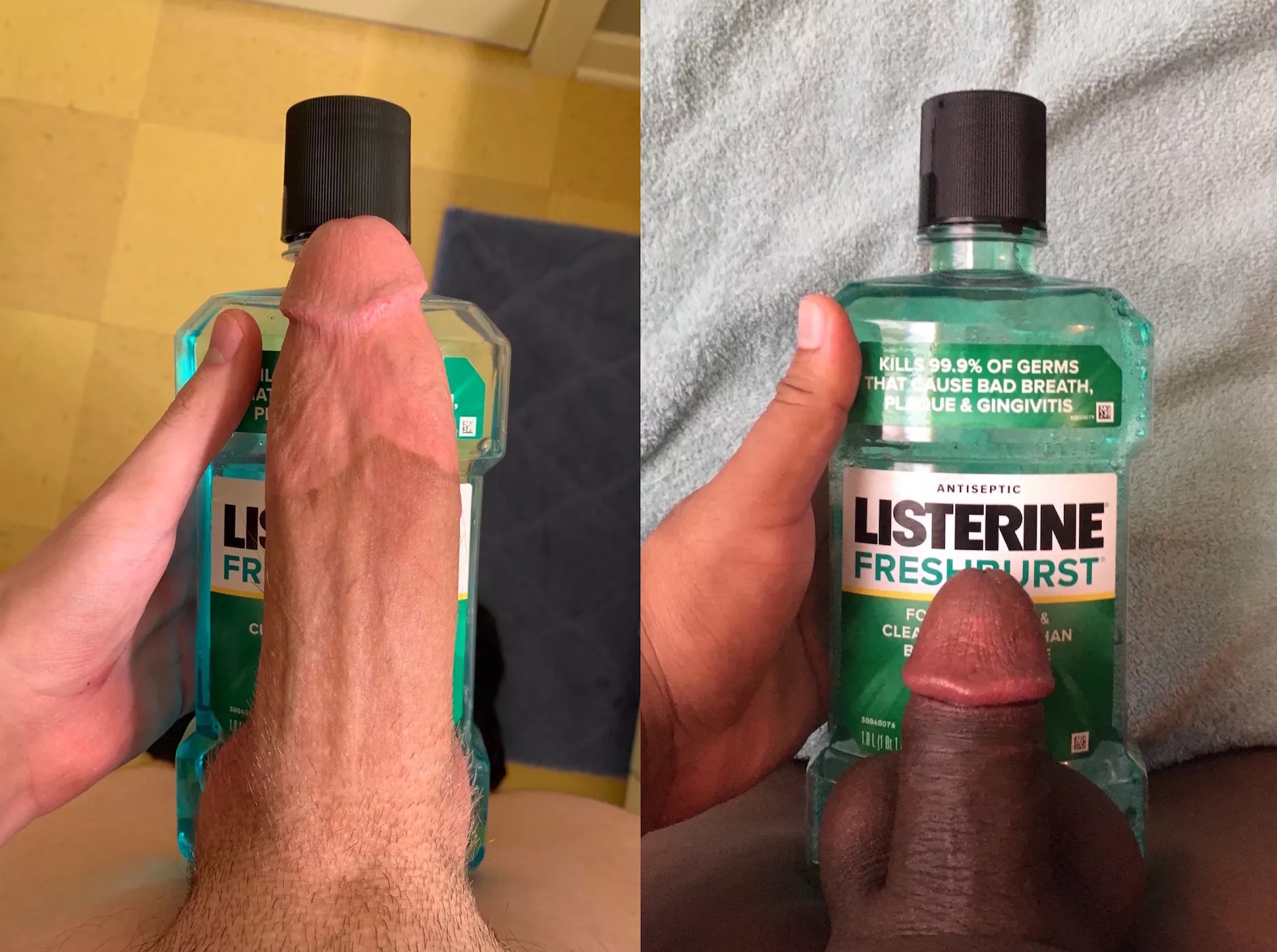 I lost the comparison, but at least my breath smells fresh I lost the comparison, but at least my breath smells fresh