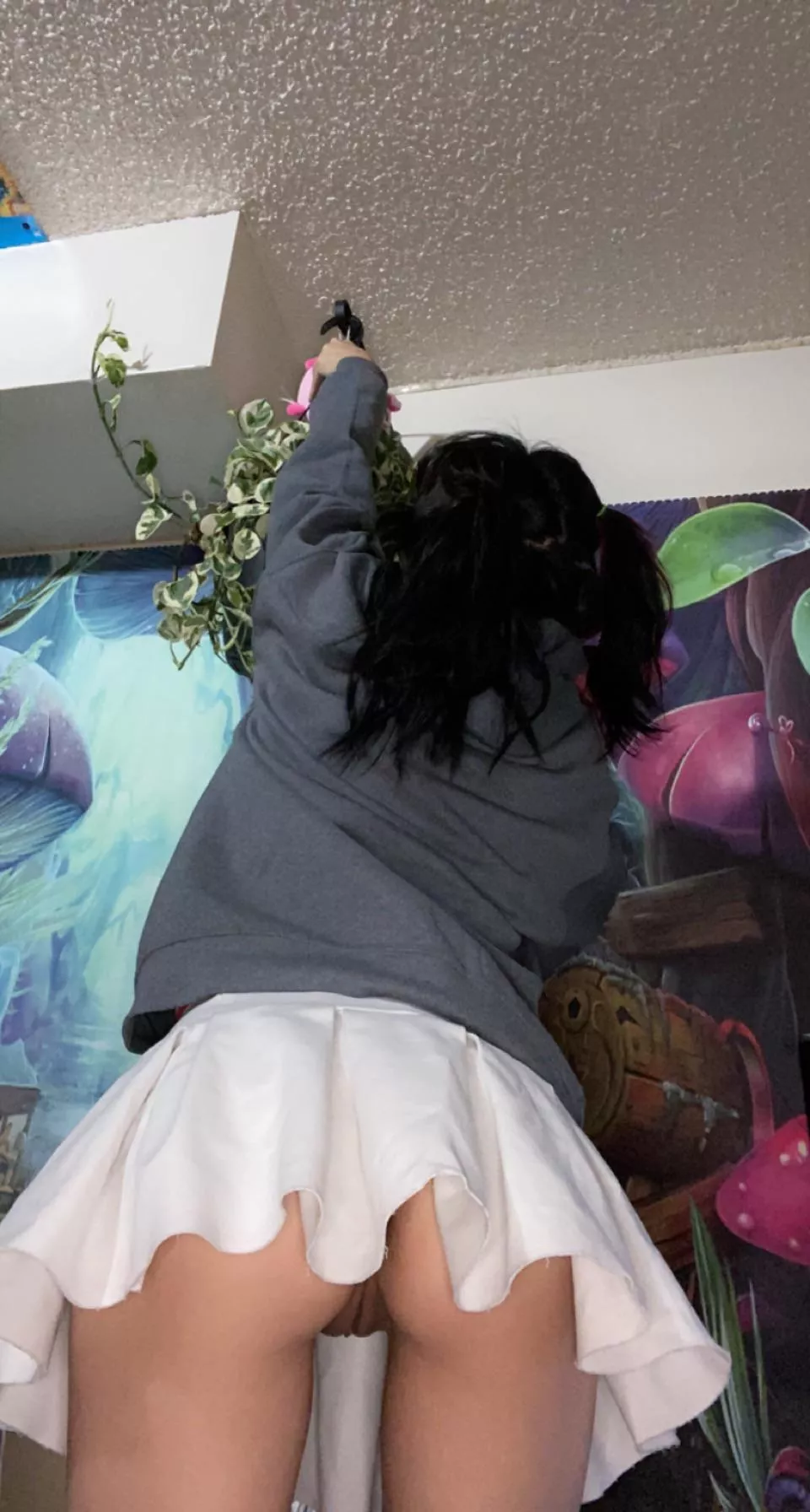 I love being a tease around the house ?