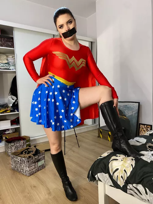 I love gags 😘 dirty panties + tape