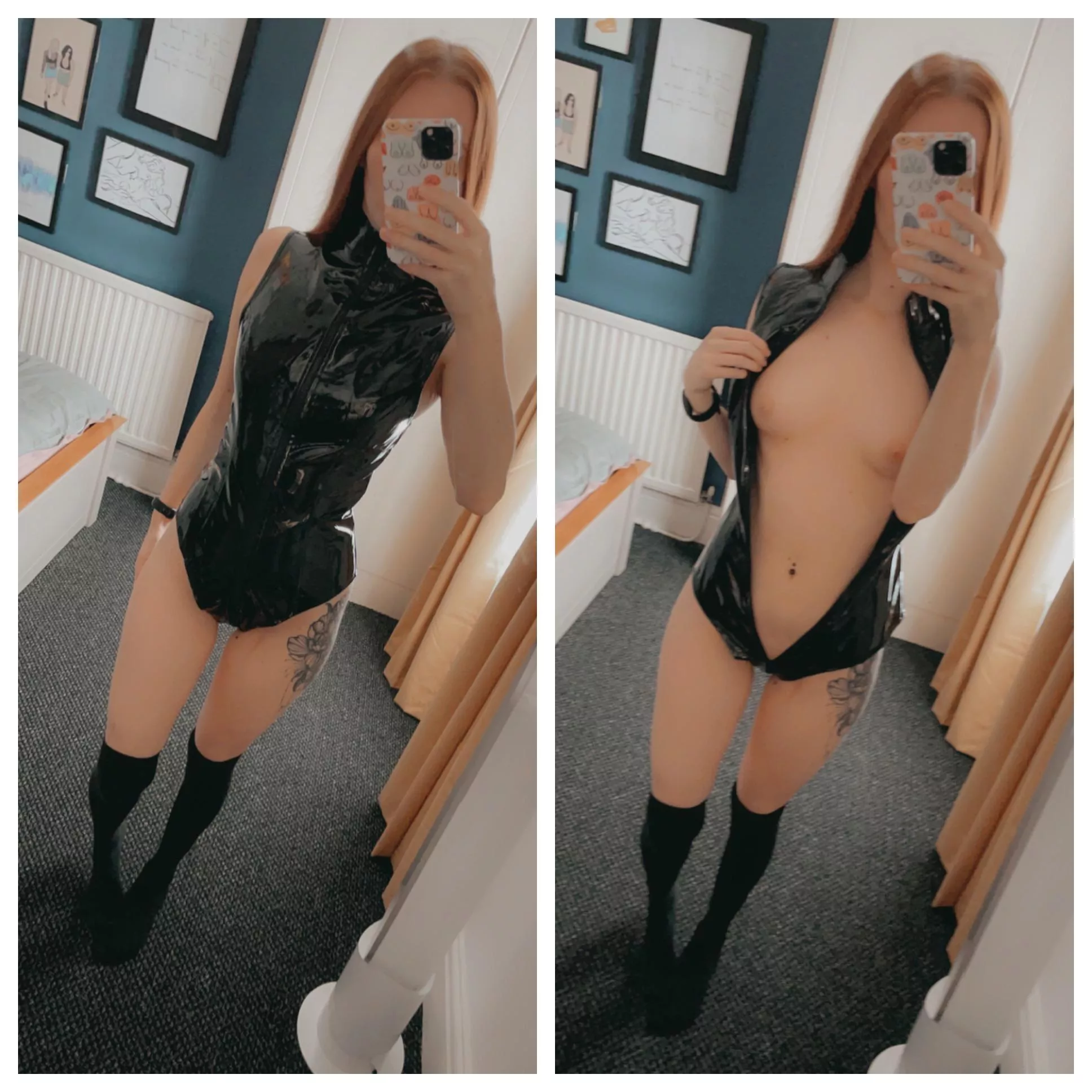 I love getting dressed up, then down, for you guys❣️