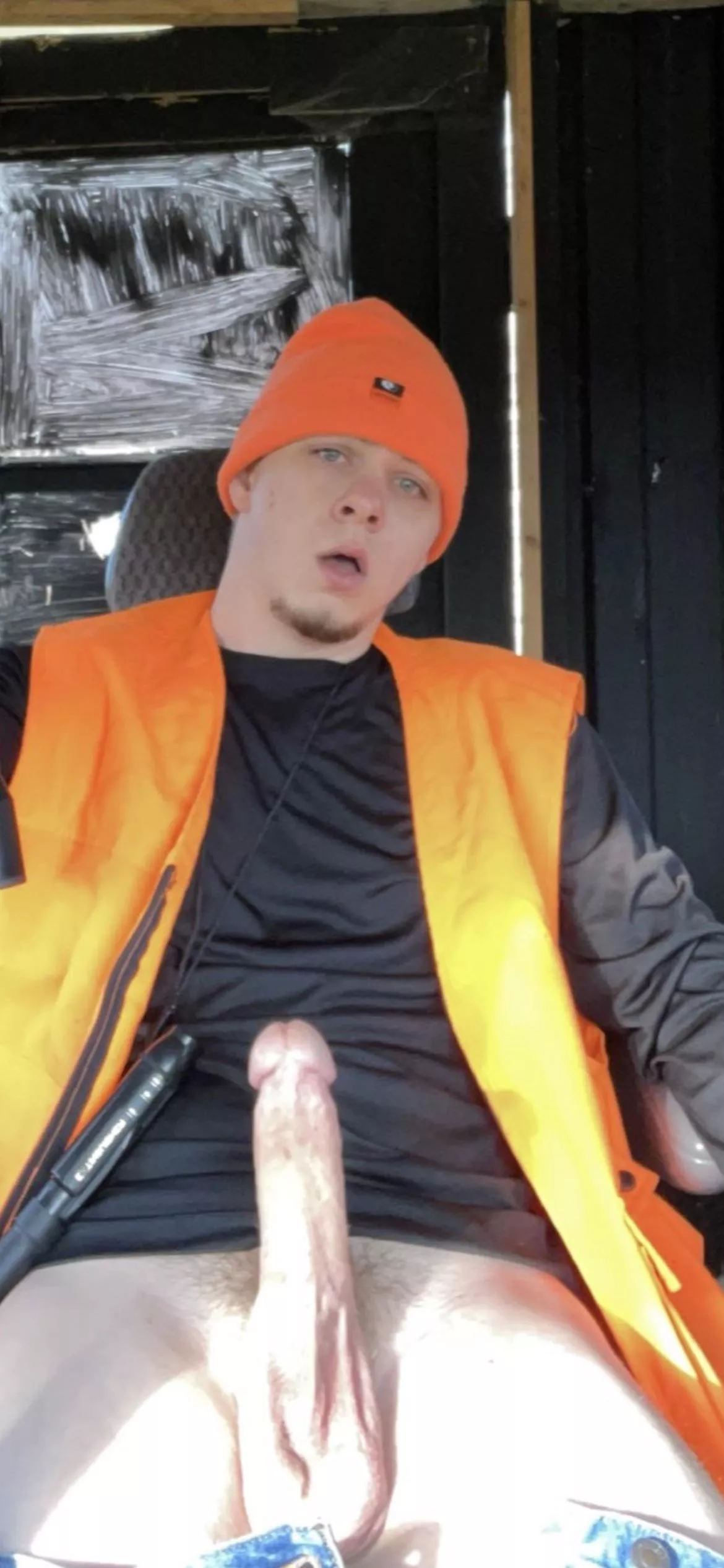 I love getting naked in my truck