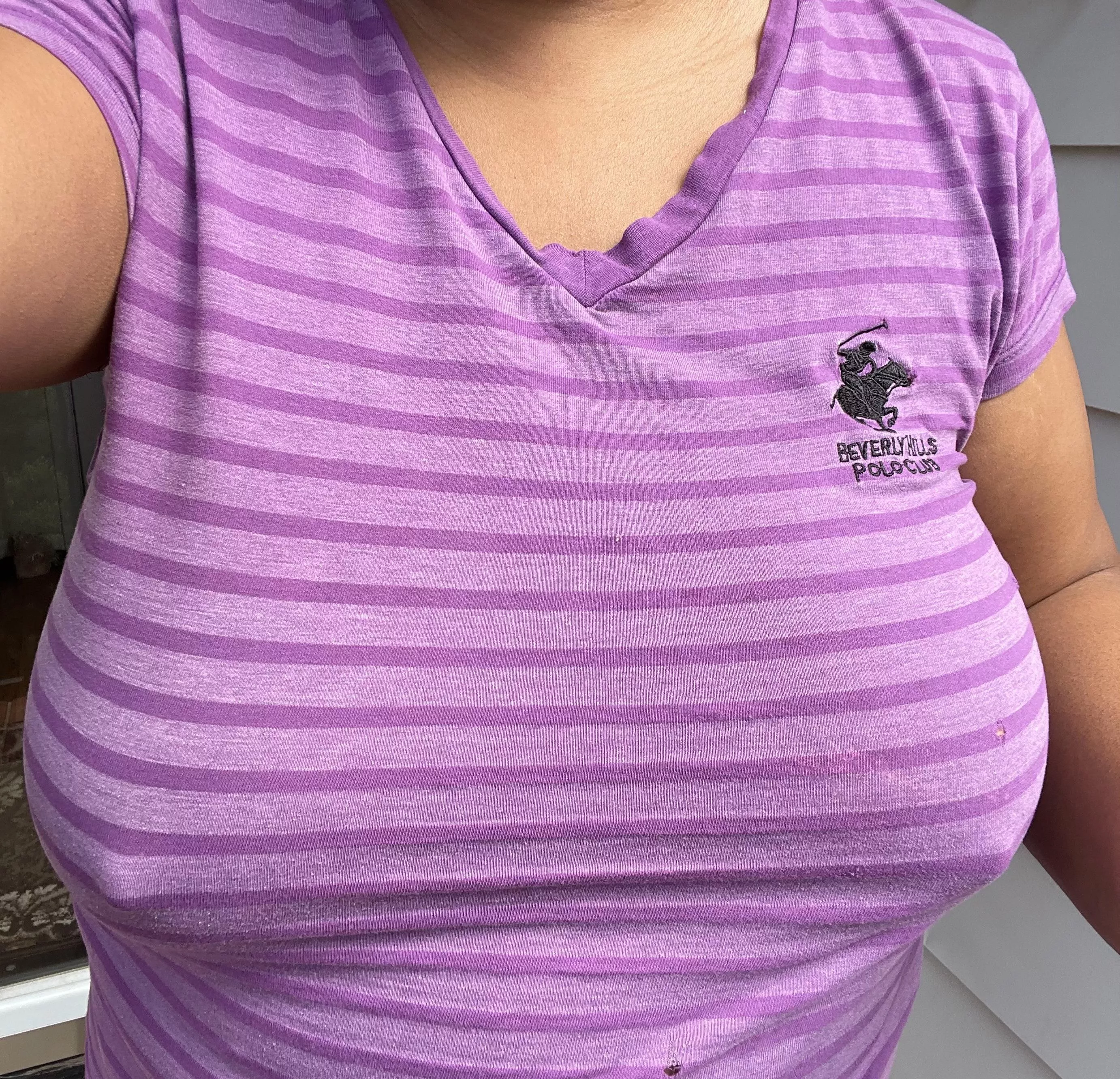 Hard Nipples See Through Shirt