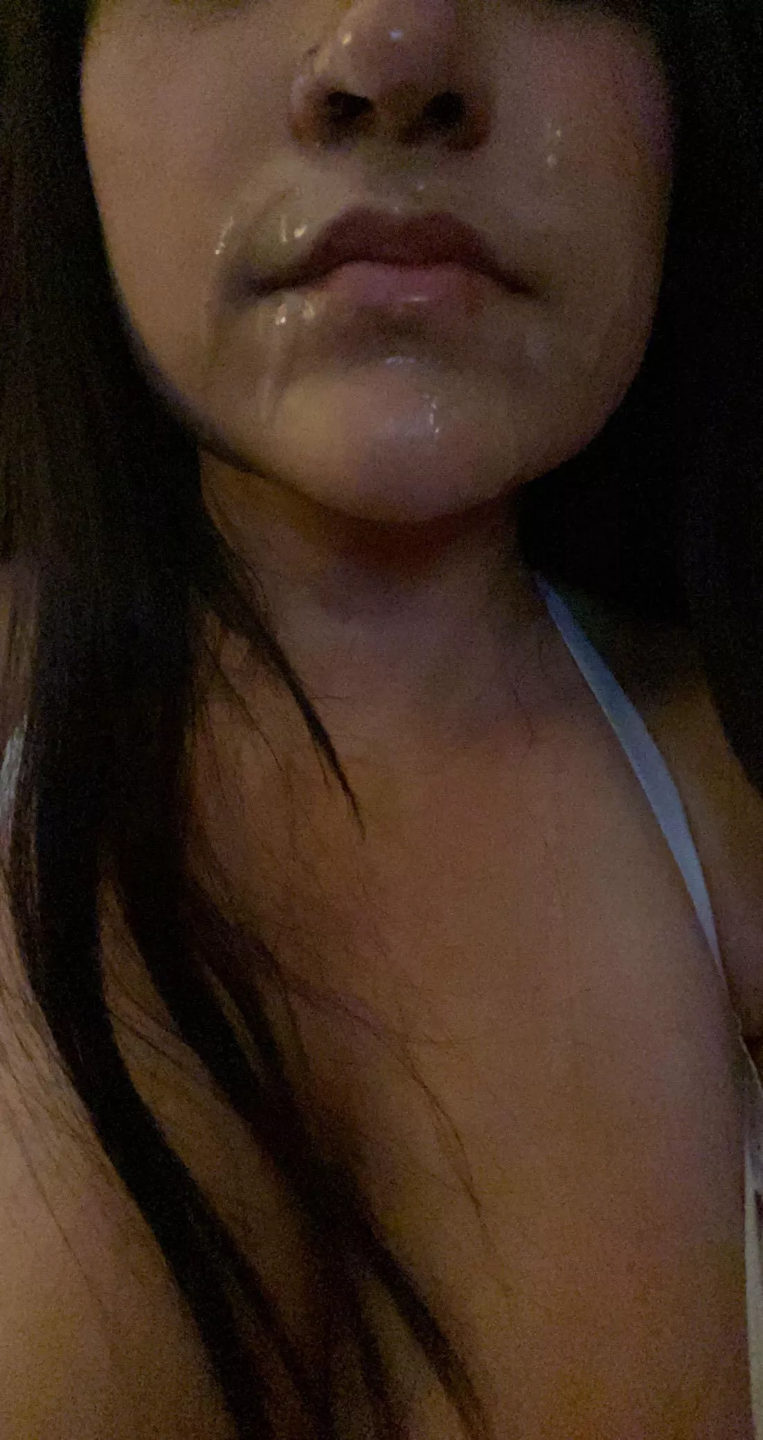i love having my face covered in daddy’s cum :) i love having my face covered in daddy’s cum :)