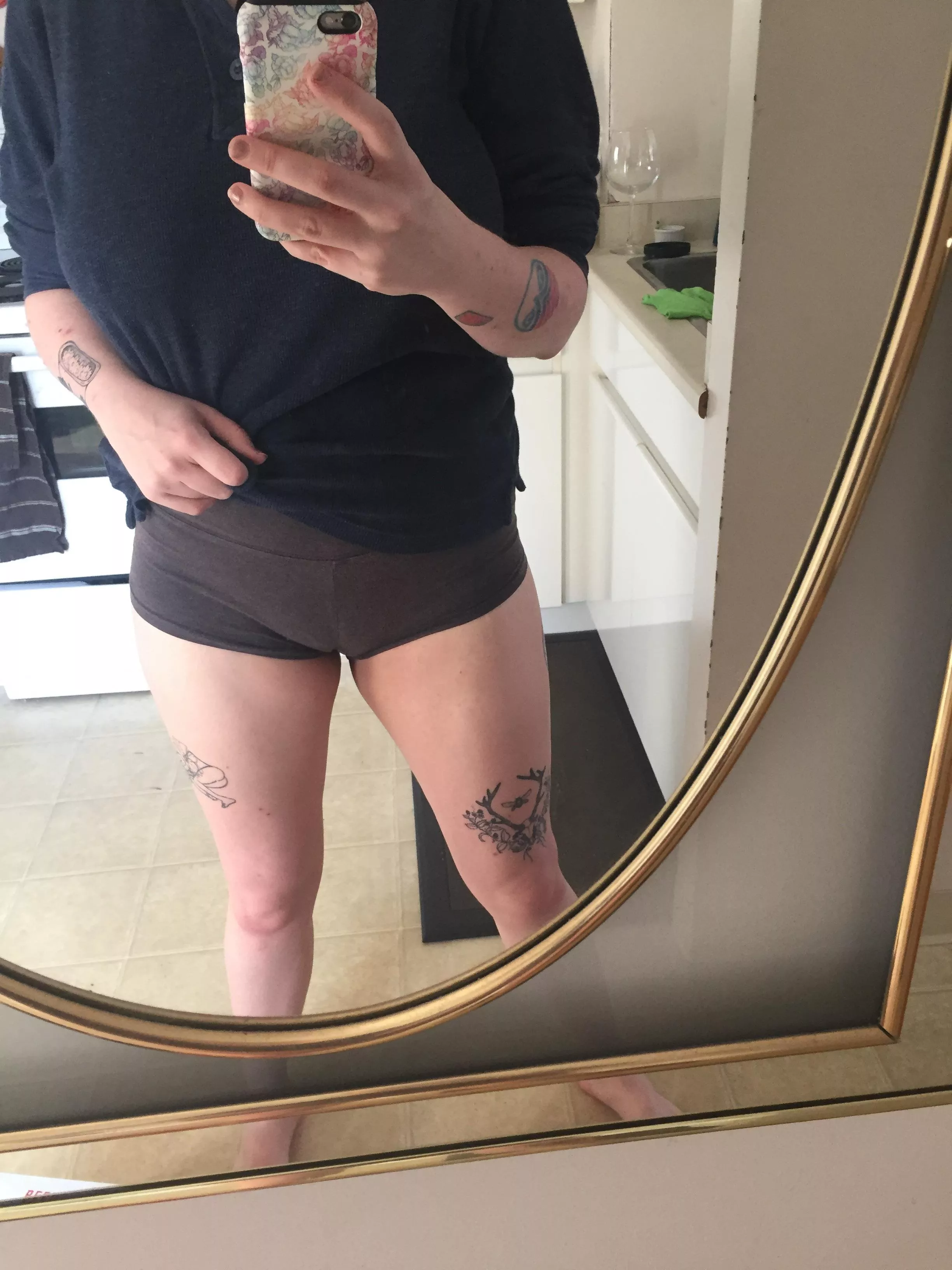 I love how these shorts show off my legs I love how these shorts show off my legs