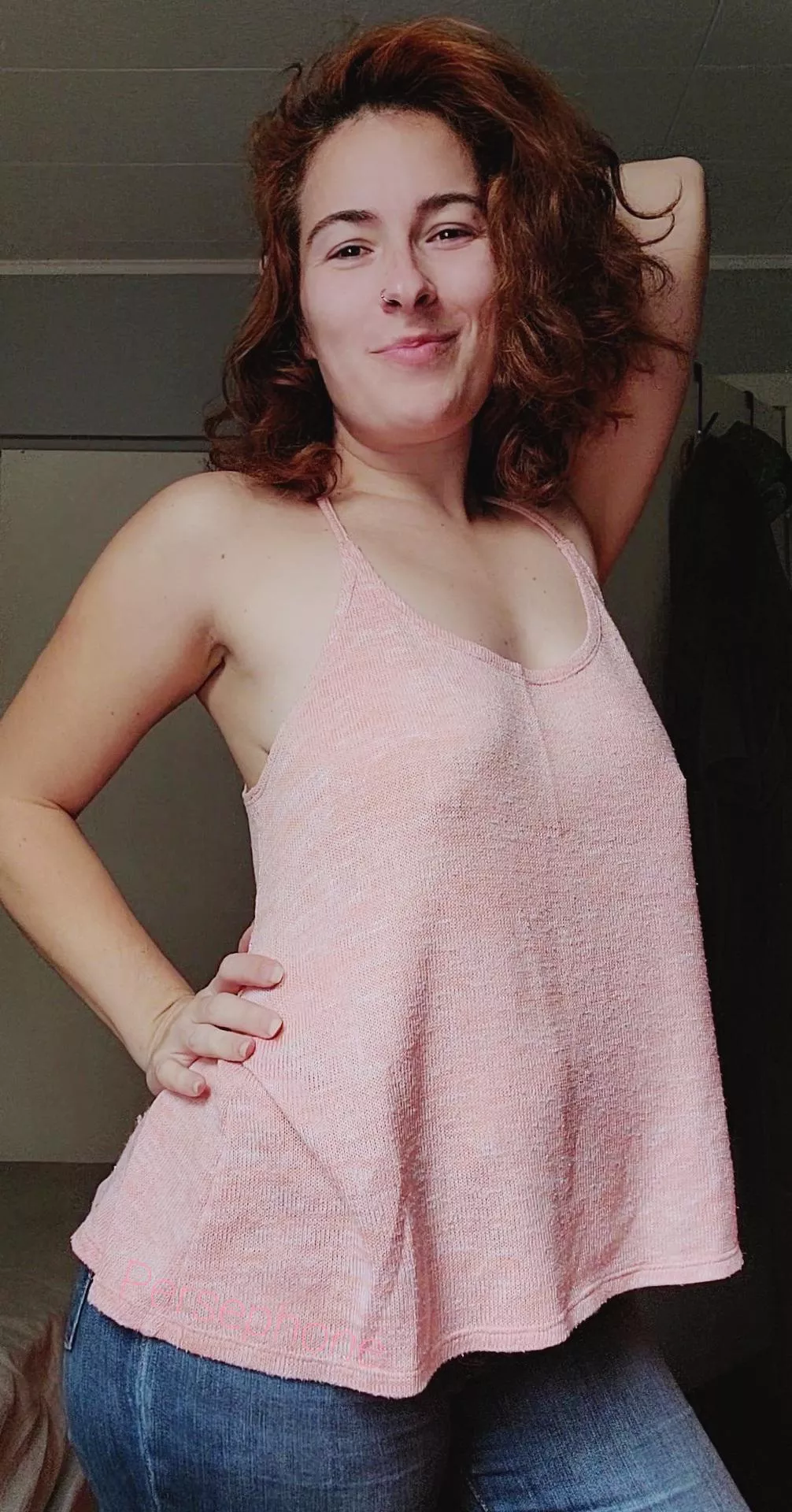I love how this shirt sits on my tits, especially my nipples! I love how this shirt sits on my tits, especially my nipples!