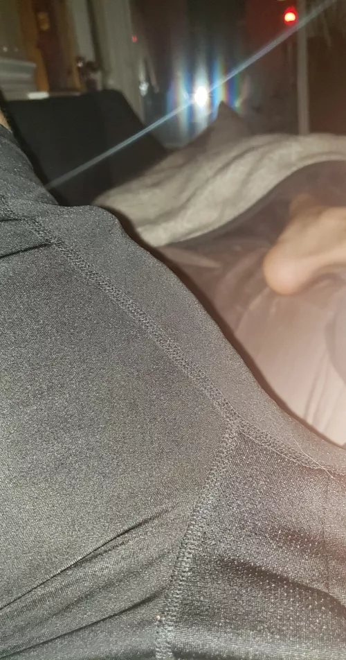 I love it when it presses against my leg