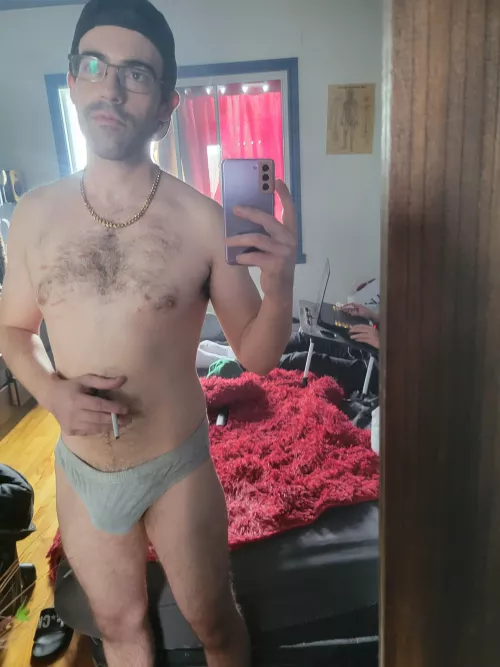 I love my briefs for chilling