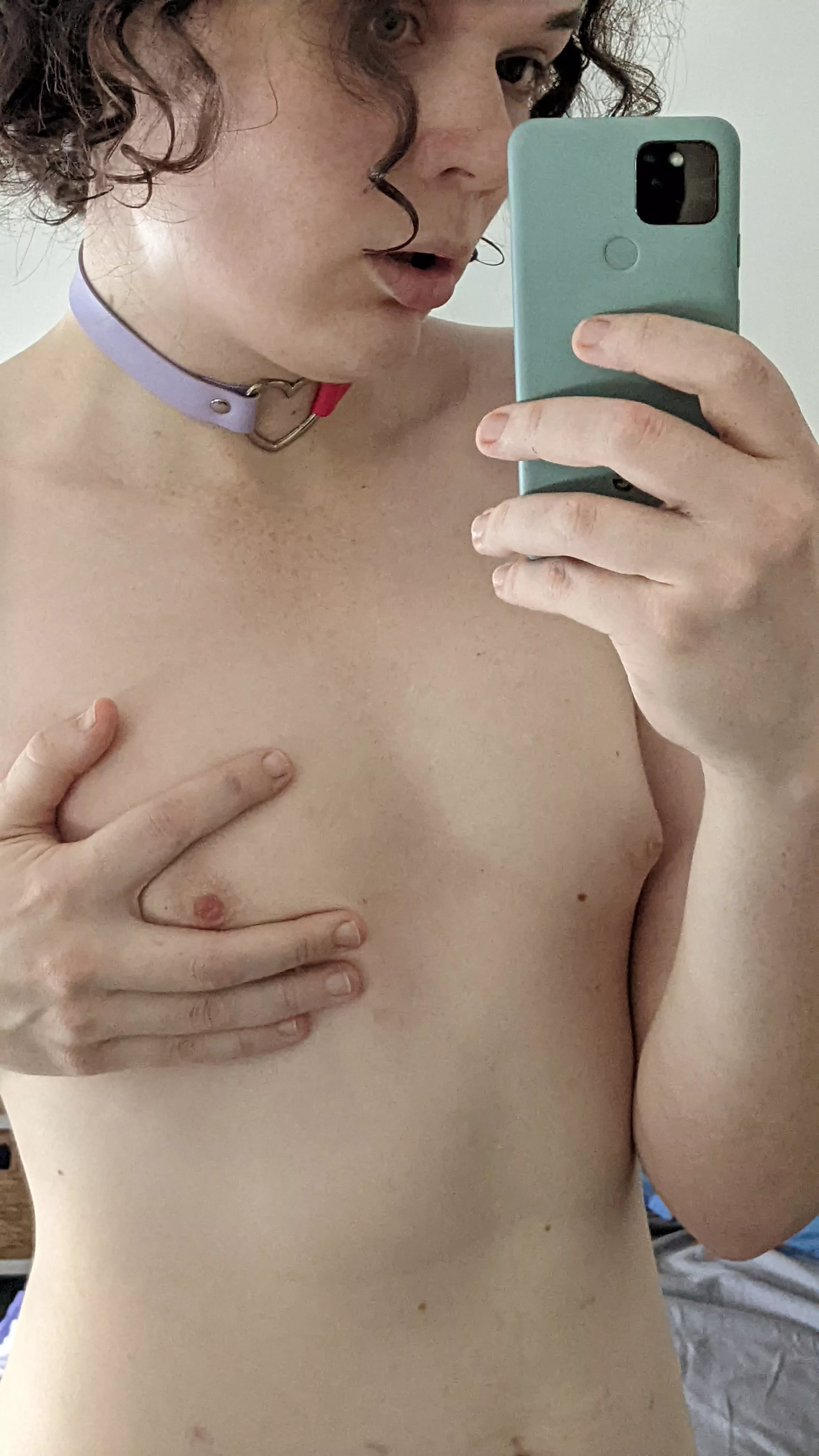 I love my cute little titties I love my cute little titties