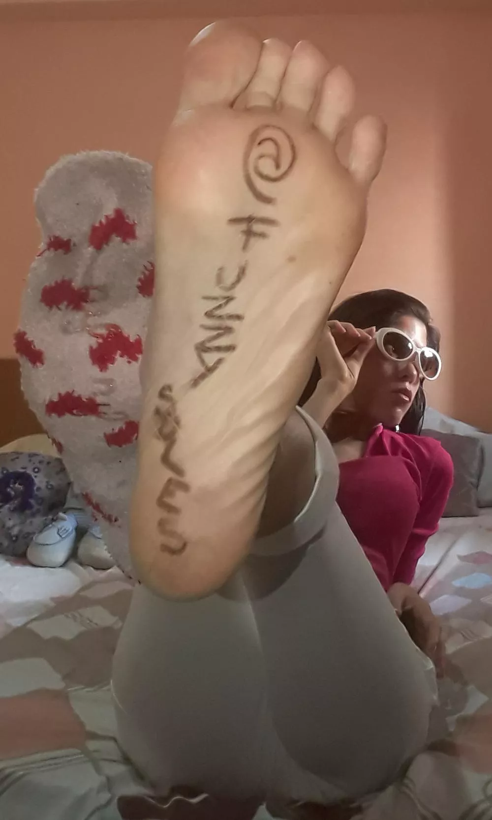 I love my fuzzy soles😍😍 and you?