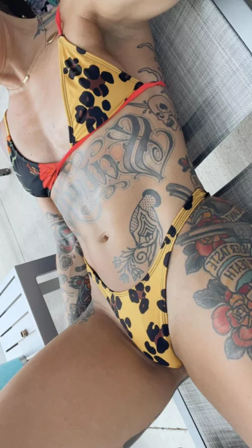 I love my new bikini donโt you?