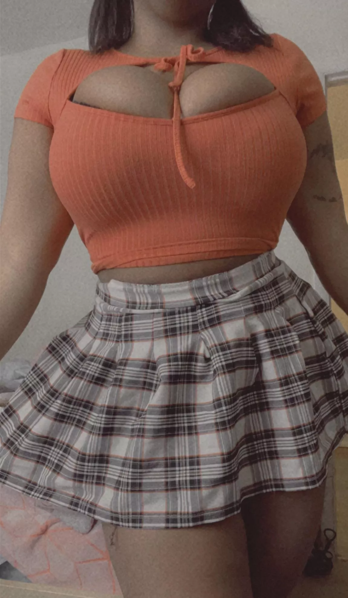 I love nothing more than my plaid skirts~