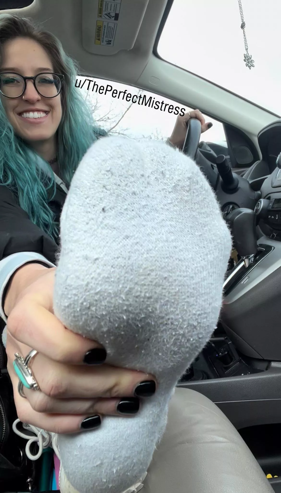 I love teasing you with my white ankle socks!