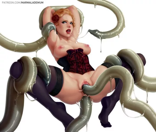 I love the thigh highs and corset I love the thigh highs and corset