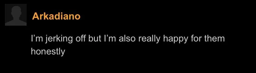 I love the wholesome comments on this site I love the wholesome comments on this site