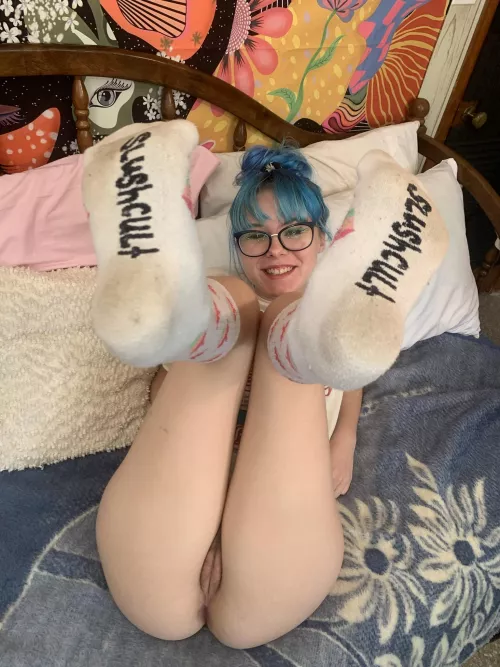 I love these slushcult socks even if I get them a little sweaty and dirty 😘